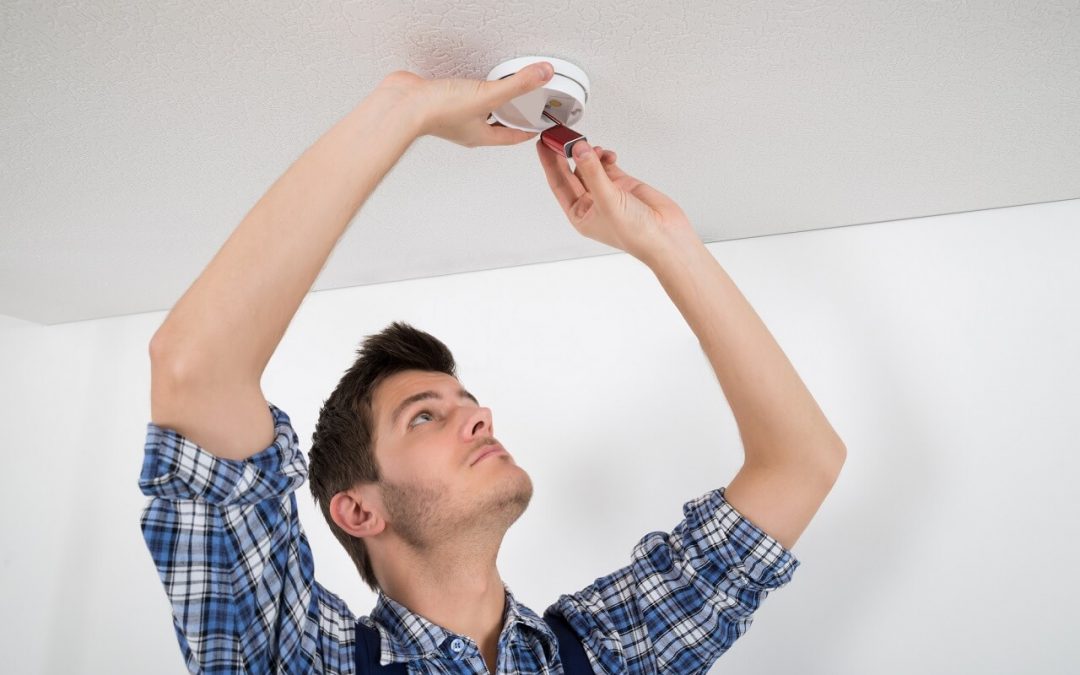 prepare your home for winter by testing your smoke detectors