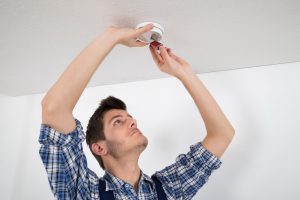 prepare your home for winter by testing your smoke detectors